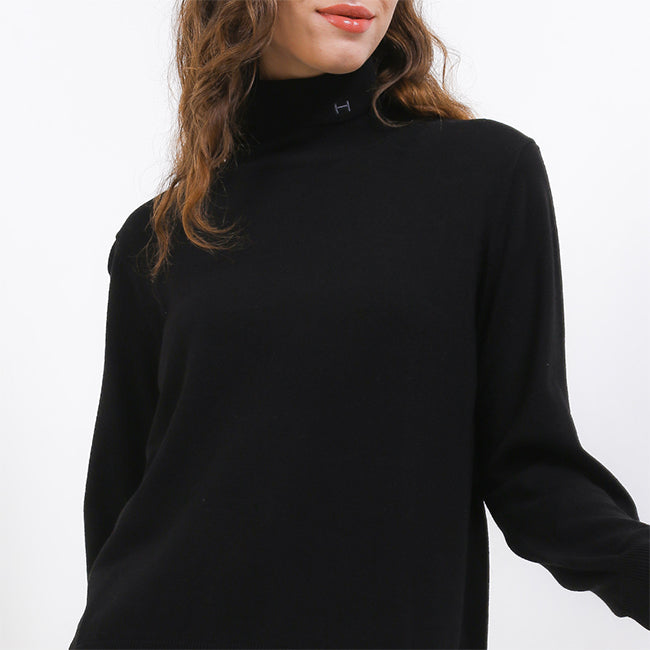 Hush Puppies Pakaian Wanita Sweaters Carica In Black