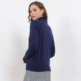 Hush Puppies Pakaian Wanita Sweaters Carica In Navy