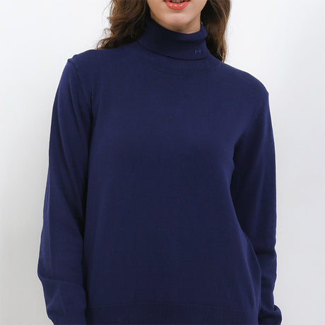 Hush Puppies Pakaian Wanita Sweaters Carica In Navy