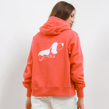 Hush Puppies Pakaian Wanita Hoodie Ilias In Pink
