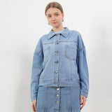 Hush Puppies Pakaian Wanita Martina In Light Blue