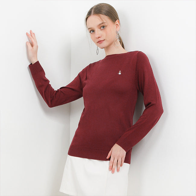 Hush Puppies Pakaian Wanita T Shirt Ony In Maroon