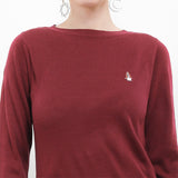 Hush Puppies Pakaian Wanita T Shirt Ony In Maroon