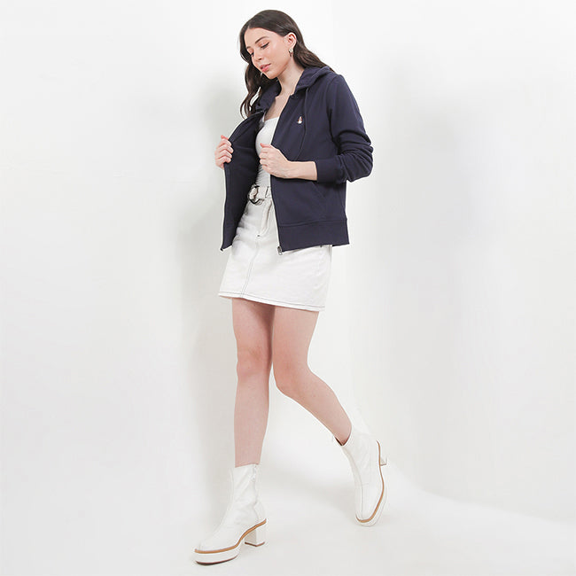 Hush Puppies Pakaian Wanita Jackets Kaina In Navy
