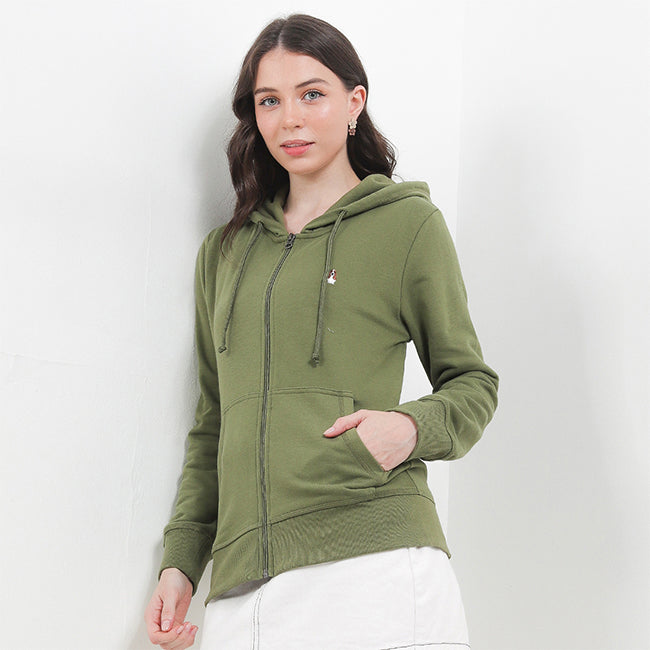 Hush Puppies Pakaian Wanita Jackets Kaina In Olive