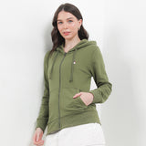 Hush Puppies Pakaian Wanita Jackets Kaina In Olive