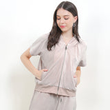 Hush Puppies Pakaian Wanita Jackets Bl Juwel Jcs In Beige