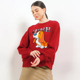 Hush Puppies Pakaian Wanita 90S Bluza In Red