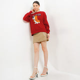 Hush Puppies Pakaian Wanita 90S Bluza In Red