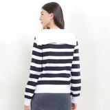 Hush Puppies Pakaian Wanita Jackets Shirley Stripe In White