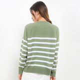 Hush Puppies Pakaian Wanita Sweater Bsc Rua In Sage