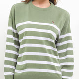 Hush Puppies Pakaian Wanita Sweater Bsc Rua In Sage