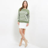 Hush Puppies Pakaian Wanita Sweater Bsc Rua In Sage