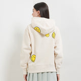 Hush Puppies Women Be Kind X Smileyworld Hoodie In Cream