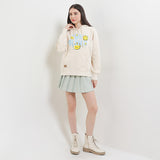 Hush Puppies Women Be Kind X Smileyworld Hoodie In Cream