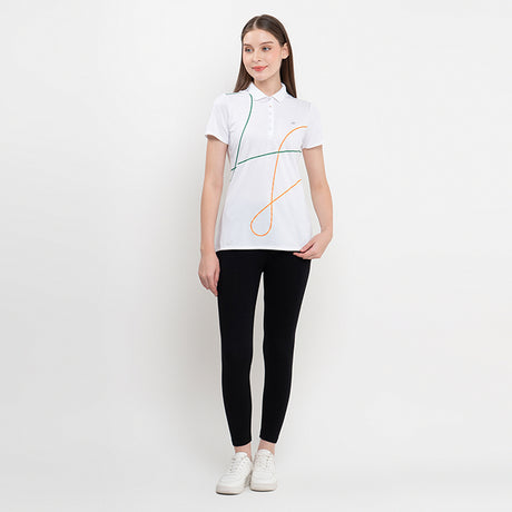 Hush Puppies Women Tops Ares L Polo In White