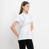 Hush Puppies Women Tops Ares L Polo In White