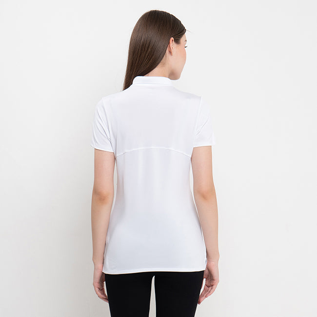 Hush Puppies Women Tops Ares L Polo In White