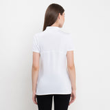 Hush Puppies Women Tops Ares L Polo In White