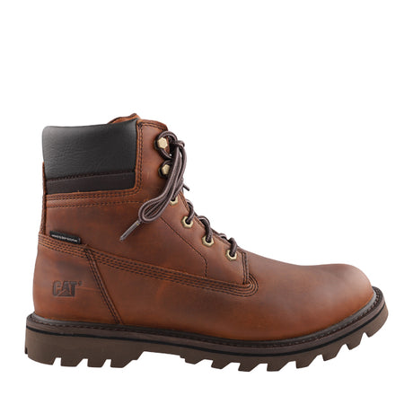 Caterpillar Sepatu Boots Pria Deplete Wp In Brown