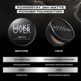 MAKE OVER Powerstay 24H Matte Powder Foundation N30 Natural Beige 10 g