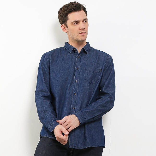Hush Puppies Pakaian Denim Pria Stockwell In Blue