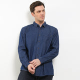 Hush Puppies Pakaian Denim Pria Stockwell In Blue