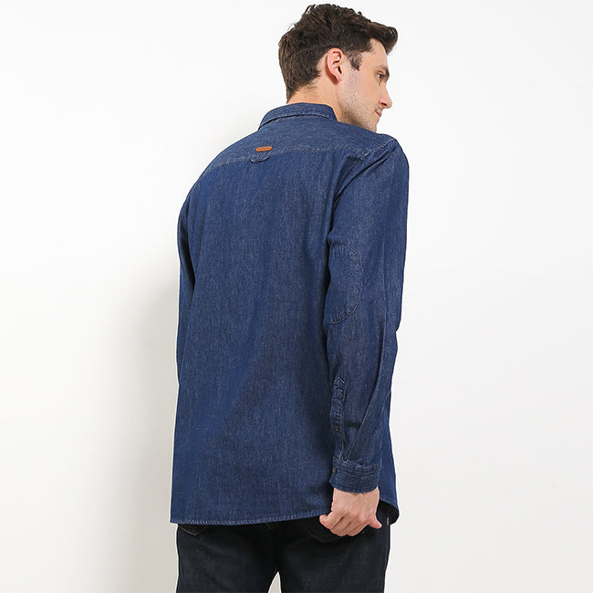 Hush Puppies Pakaian Denim Pria Stockwell In Blue