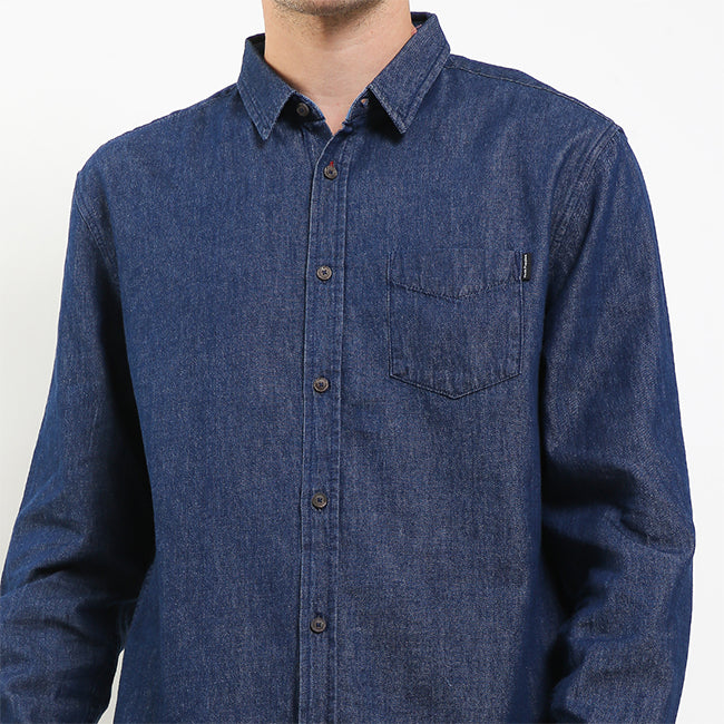 Hush Puppies Pakaian Denim Pria Stockwell In Blue