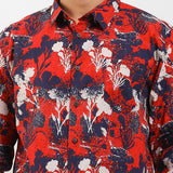 Hush Puppies Pakaian Kemeja Pria Kazimir In Red
