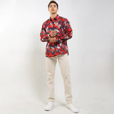 Hush Puppies Pakaian Kemeja Pria Kazimir In Red