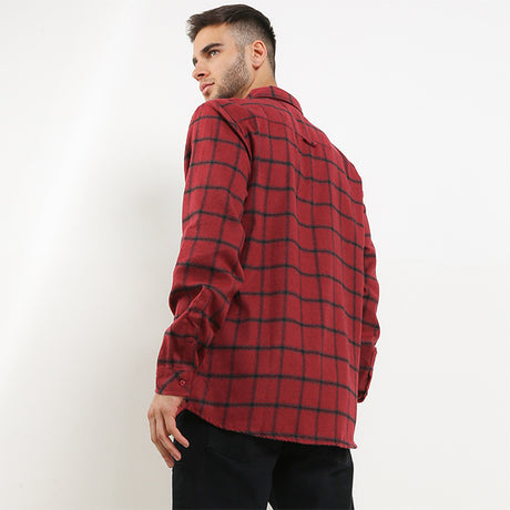 Hush Puppies Pakaian Kemeja Pria Olvidar In Red