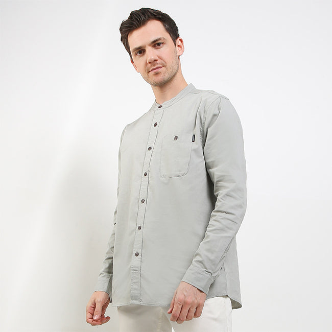 Hush Puppies Pakaian Pria Shirt Kabul 2 In Gray