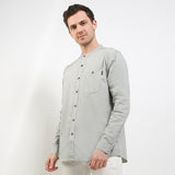 Hush Puppies Pakaian Pria Shirt Kabul 2 In Gray