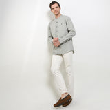 Hush Puppies Pakaian Pria Shirt Kabul 2 In Gray