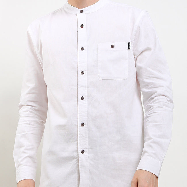 Hush Puppies Pakaian Pria Shirt Kabul 2 In White