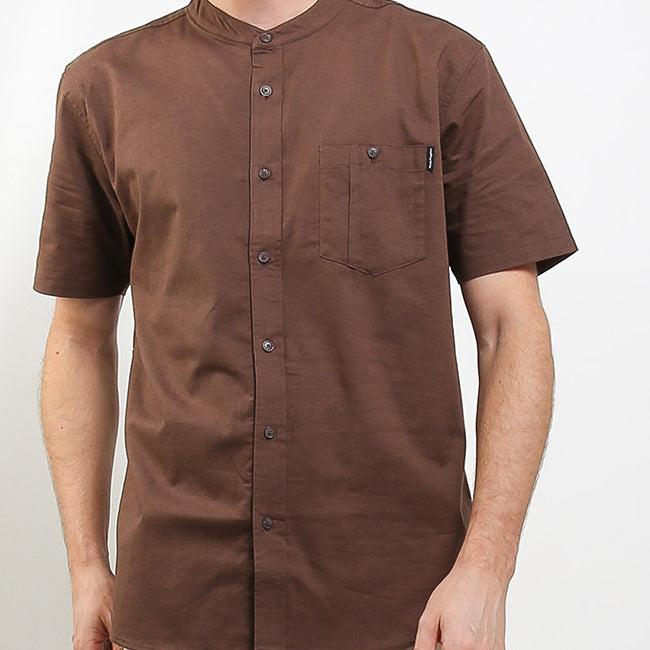 Hush Puppies Pakaian Pria Shirt Damascus 2 In Brown