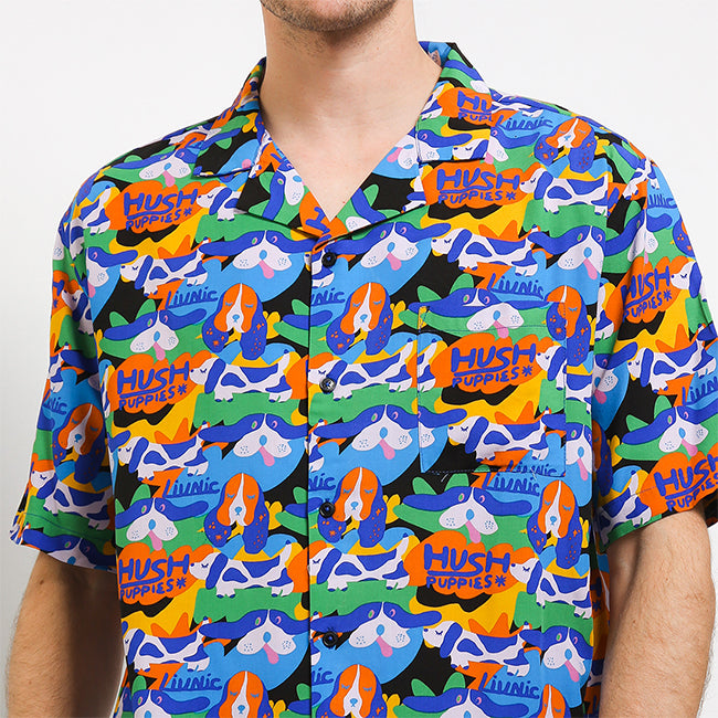 Hush Puppies Pakaian Pria Shirt Minato In Multi Color