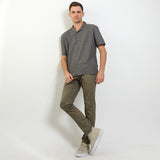Hush Puppies Pakaian Pria Shirt Moda In Black