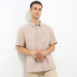 Hush Puppies Pakaian Pria Shirt Bsc Dillion 2 In Khaki