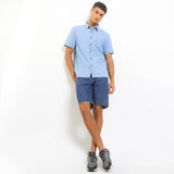 Hush Puppies Pakaian Pria Denim County In Light Blue