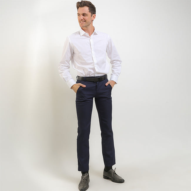Hush Puppies Pakaian Pria Shirt Padova In White
