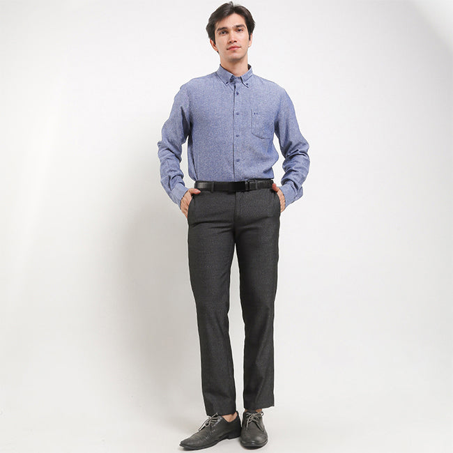 Hush Puppies Pakaian Pria Shirt Orano In Minty Blue
