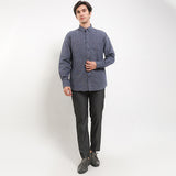 Hush Puppies Pakaian Pria Shirt Orano In Misty Navy