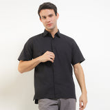 Hush Puppies Pakaian Pria Shirt Trento In Black