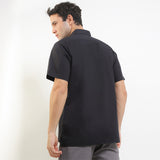 Hush Puppies Pakaian Pria Shirt Trento In Black