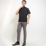 Hush Puppies Pakaian Pria Shirt Trento In Black