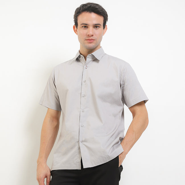 Hush Puppies Pakaian Pria Shirt Trento In Grey