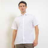 Hush Puppies Pakaian Pria Shirt Trento In White