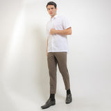 Hush Puppies Pakaian Pria Shirt Trento In White